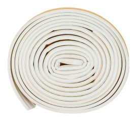 Самоклеящийся уплотнитель СХТ Е-профиль, белый, 10 м СХ0057 