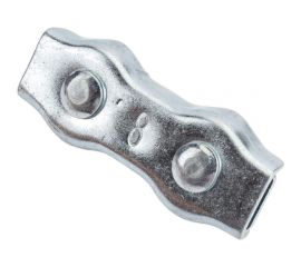 Двойной зажим для стальных канатов STARFIX 8 мм, duplex SM-42875-1 