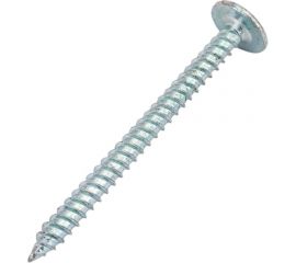 Саморез по металлу Bohrer 4,2х51 полусф. с пресс-шайбой, оцинк., острый, 1 кг SWPSHO-4,2х51-1 