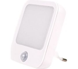 Светодиодный ночник ROCKETSOCKET с датчиком движения квадратный, Вкл/Выкл/Авто, регулировка яркости, теплый белый свет, 1.0Вт, Белый RS-791B 