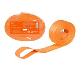 Буксировочный трос (лента 20 т, 6 м, без крюков) Airline ATR-S-20 