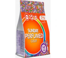 Стиральный порошок автомат Сонца 3кг Sunday для цветного парфюмированный 87048 