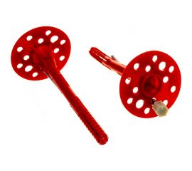 Дюбель для теплоизоляции с металлическим гвоздём с термоголовкой 10х140, 250шт Tech-Krep 130105 