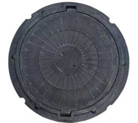 Полимерно-композитный люк Агросток легкий 770x70x35 мм 3 т черный 50773 