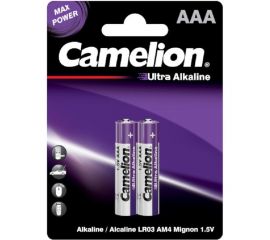 Батарейка Camelion Ultra BL-2 LR03 (LR03-BP2UT, 1,5В) 14983 