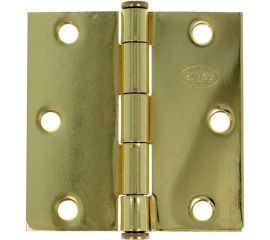 Петля Amig покрытие латунь, в упаковке 2 шт. 1010-3,5x3,5 