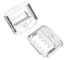 Усиленный крепеж для вагонки ЗУБР Кляймер-У2 с саморезами, 6 мм, 50 шт. 30755-06 