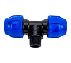 Тройник наружная резьба CN-TB ПНД 20х1/2"х20 TEBO 017031302 