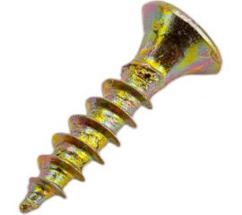 Универсальный саморез МЕТАЛЛСЕРВИС 2,5x12 желтый цинк, 500 шт. мс 1240078 