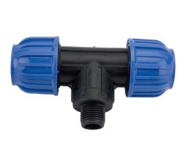 Тройник RTP с наружной трубной резьбой PN 16 D 25х1/2 11618 