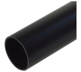 Жесткая труба Промрукав ПВХ 2-х метровая легкая черная д25 PR05.0119 