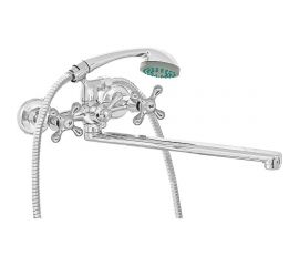 Смеситель для ванны ROEGEN 1/2"" м/к, керамический дивертор RP120C 