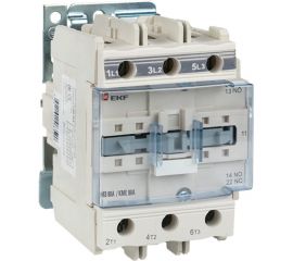 Магнитный пускатель EKF КМЭ 80А катушка управления 220В АС малогабаритный 1NO 1NC 7105686 ctr-s-80-220 