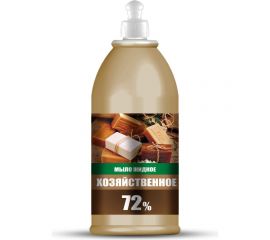 Жидкое мыло Жили-Мыли Хозяйственное 1 л, флакон с пуш-пуллом 4623721657771 