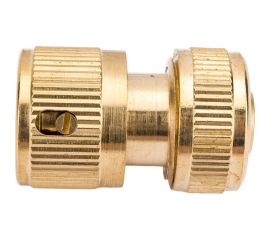 Коннектор SM-HQC0404 1/2" с аквастопом латунный ST SanTrade 0142 