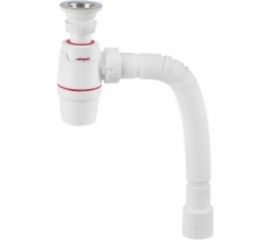 Сифон WIRQUINNEO с выпуском 1 1/4х40 мм и гофротрубой, L 800 мм., 40х40/50 мм 30987065 