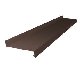 Отлив металлический ПРОФМЕТСТИЛЬ (0,7 мм, 1500х200 мм, коричневый) 723 