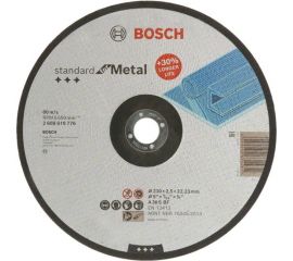 Диск отрезной Standard for Metal 230x2.5х22.2 мм Bosch 2608619776 