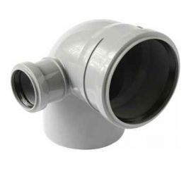 Универсальный отвод VALFEX 110/50x45, левый, внутренняя канализация 23111150 