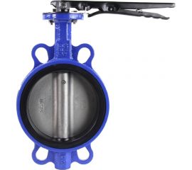 Повротный затвор DN.ru WCB-316L-EPDM Ду150 Ру16, углеродистая сталь, EPDM, с ручкой D050-01963 