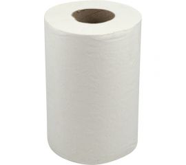 Бумажное полотенце МЯГКИЙ ЗНАК 1-сл 120 м в рулоне с центр вытяжением н200хd135 мм белое Г-С194 