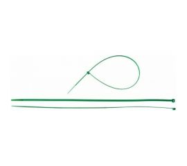 Нейлоновый хомут Зубр МАСТЕР зеленый 3,6 мм x 300 мм, 100 шт 309060-36-300 