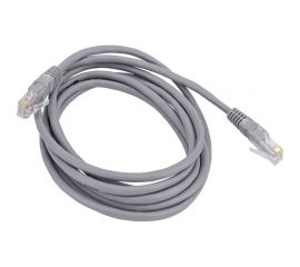Патч-корд Pro Legend UTP категории 5E RJ-45 вилка - RJ-45 вилка, серый, 2 м. PL1221 