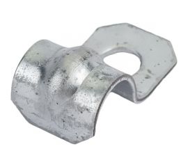 Металлическая однолапковая скоба EKF d8-9 мм, 100 шт. PROxima sm-1-8-9 