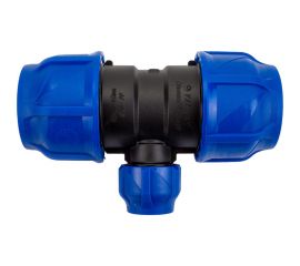 Компрессионный переходной тройник VALFEX ПНД, 40-20-40 1210012402040 