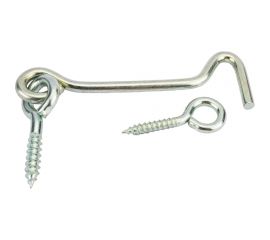 Ветровой круглый крючок Tech-Krep КР 100/1 оцинк. 148388 