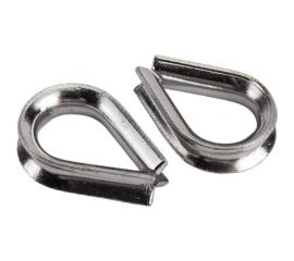 Коуш ЕВРОПАРТНЕР din 6899, d2 мм, нержав. сталь, 2 шт. G1 0003 