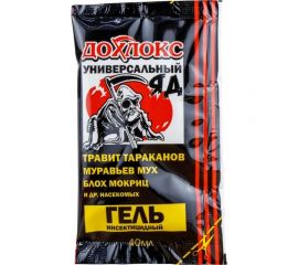 Пакет-саше от тараканов, муравьев, мух, блох, мокриц, и других насекомых Дохлокс 40 мл 19018 