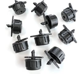 Регулируемая капельница-разбрызгиватель Профитт 0-60 л/ч, 10 шт. 1892532 