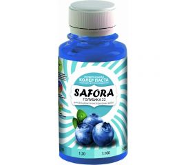 Колеровочная паста SAFORA голубика 100 мл 22 