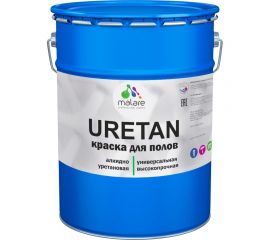 Краска MALARE URETAN для пола, полуматовая, желтая, 20 кг 2015227118061 
