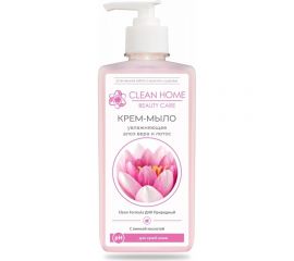 Крем-мыло CLEAN HOME BEAUTY CARE с дозатором увлажняющее 350 мл 542 