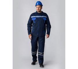 Костюм Факел ИТР темно-синий/васильковый, 48-50, 170-176 87474740.001 