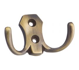 Мебельный крючок KERRON Д82 Ш45 В26, античная бронза KR 0020 AB 