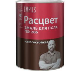 Эмаль для пола Расцвет золотистая, 0.9 кг 10586 