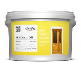 Краска акриловая фасадная для OSB SENBION 10 л S-Кр-14822/10 