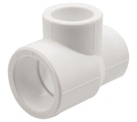 Переходной тройник VRT 32х25х25 EVER plast, белый, Россия 537454 