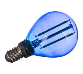 Лампа Uniel LED-G45-5W/BLUE/E14 GLA02BL Форма шар UL-00002989 