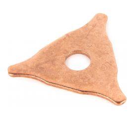 Треугольные приварочные шайбы 50 мм, 10 шт/упаковка WIEDERKRAFT WDK-F015 