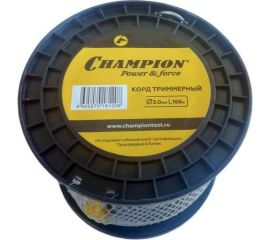 Корд триммерный Magic, нож для отреза (3 мм, 168 м) CHAMPION C7043 