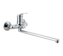 Смеситель для ванны Ekko длинный излив переключатель в корпусе E22109 