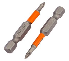 Биты для шуруповерта PH0, 50 мм, сталь S2, 10 шт NOVOCRAFT B42-21-0500A 