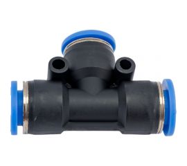 Тройник цанговый T-образный соединительный 10 мм SHPI PUT 10 