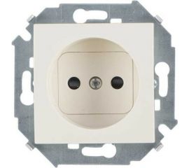 Розетка Simon 2P, 16А, 250В, винтовой зажим, слоновая кость 20 1591431-031 