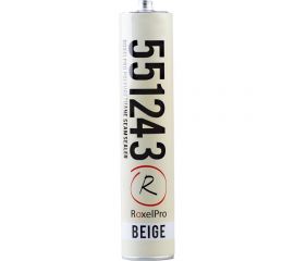 Многоцелевой ПУ герметик RoxelPro 550 бежевый картридж, 310 мл 551243 