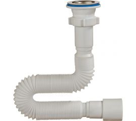 Гибкая труба ORIO с выпуском 1 1/2х40/50, длина 1250 мм А-3013 